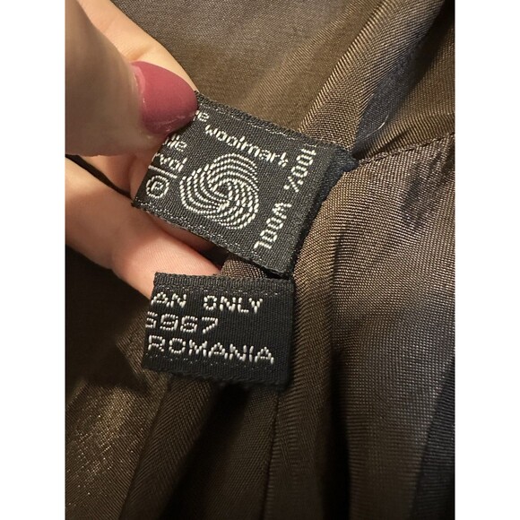 Vintage Gloria Vanderbilt Wool Plaid Blazer Sz 6 Double Breasted 80’s - 90s - Picture 3 of 4